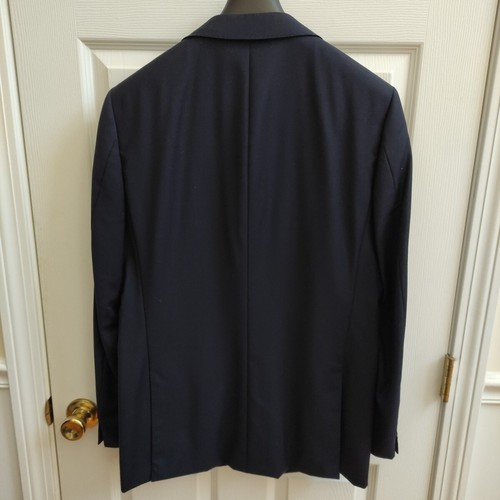 Bartorelli Napoli Abito Sartoriale 2 Piece Suit Set Wool Cashmere Men's 38x32 - Picture 5 of 24