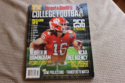 2019 Street Smith College Football magazine Trevor Lawrence