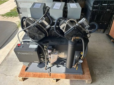 Midmark PowerAir P72 Oil-Less Dental Air Compressor 208/230V 32 Gal.  1016 hours