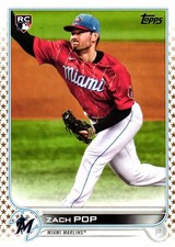 2022 Topps #108 Zach Pop Gold Stars RC