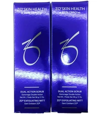 Zo Skin Dual Action Scrub Exfoliating Mitt 2oz [2 Pack]*NIB 02.2026