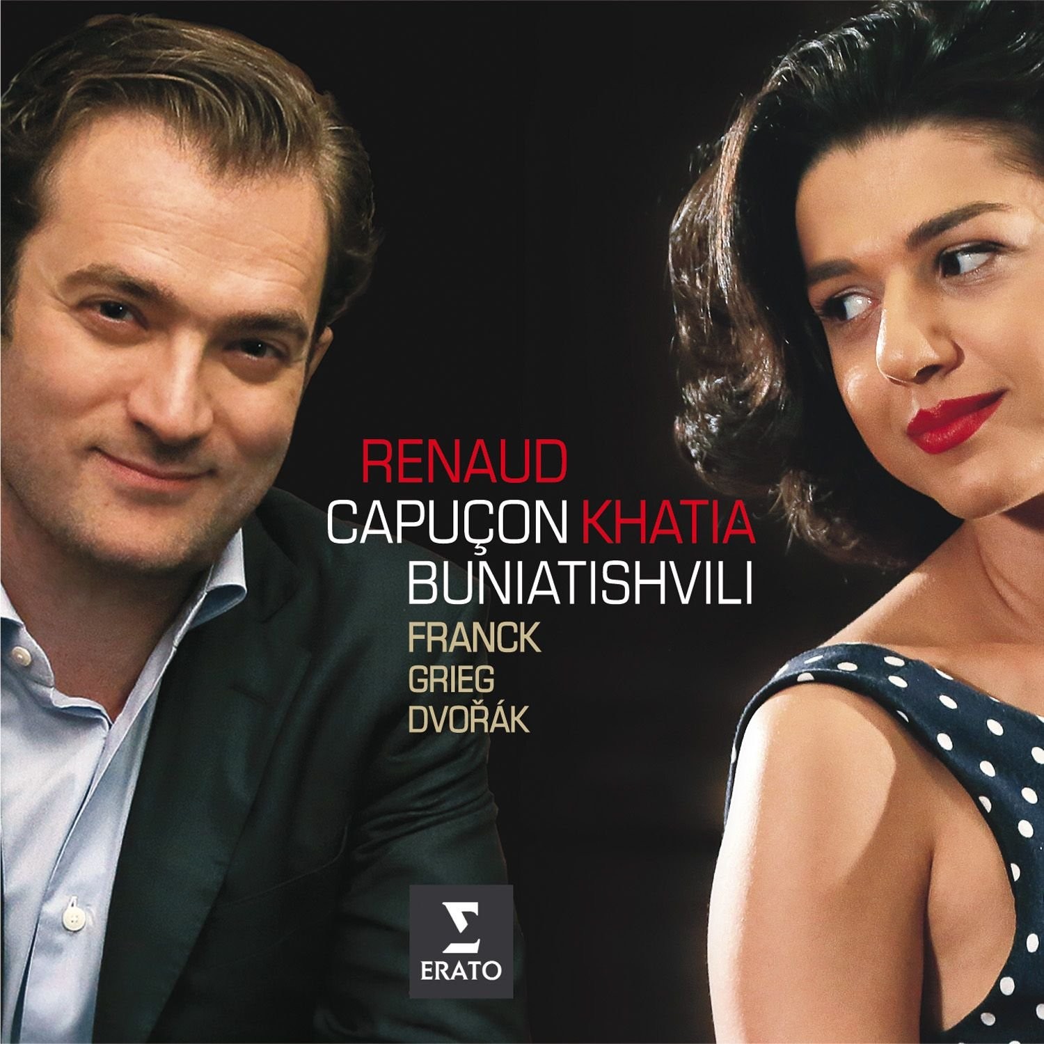 0825646250189 Renaud Capucon Franck, Dvorak, Grieg: Sonatas For Violin and Piano