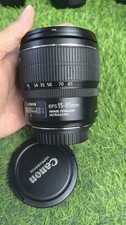 Used Canon EF-S 15-85mm f3.5-5.6 IS USM Lens With Caps Optical Image Stabilizer