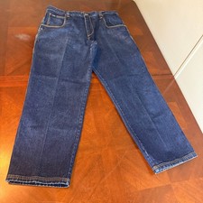 Vintage FUBU The Collection Baggy Blue Jeans - Size W42 x L34 Retro Y2K Streetwe