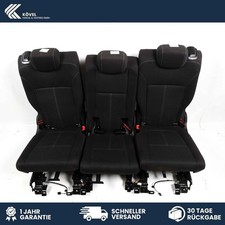 Sedili Posteriore Panca 2-Sitzreihe Opel Zafira C Tessuto Nero 13339395