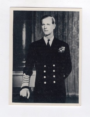 Moorgate Tobacco 1953 Queen Elizabeth II #28 Prince Phillip Duke of Edinburgh
