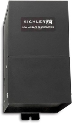 10209BK Kichler TaskWork Linear 600W 24V Magnetic Low-Voltage Transformer, Black