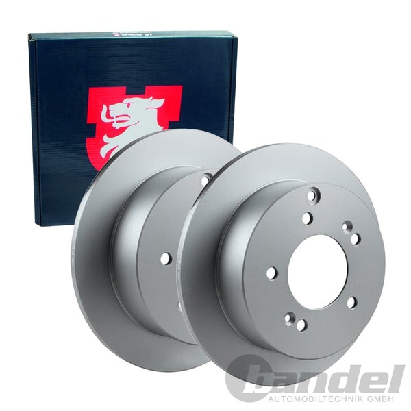 2X JP Group Bremsscheiben Ø262Mm Voll Hinten Passend FüR Hyundai Sonata Tucson-image