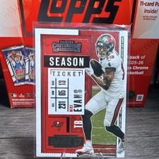 Panini Contenders Football Mike Evans #15 Tampa Bay Buccaneers 2020