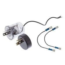 90649 LED Flasher w/Reverse Polarity Base Extension Wires, 12-Volt, 20 Amp
