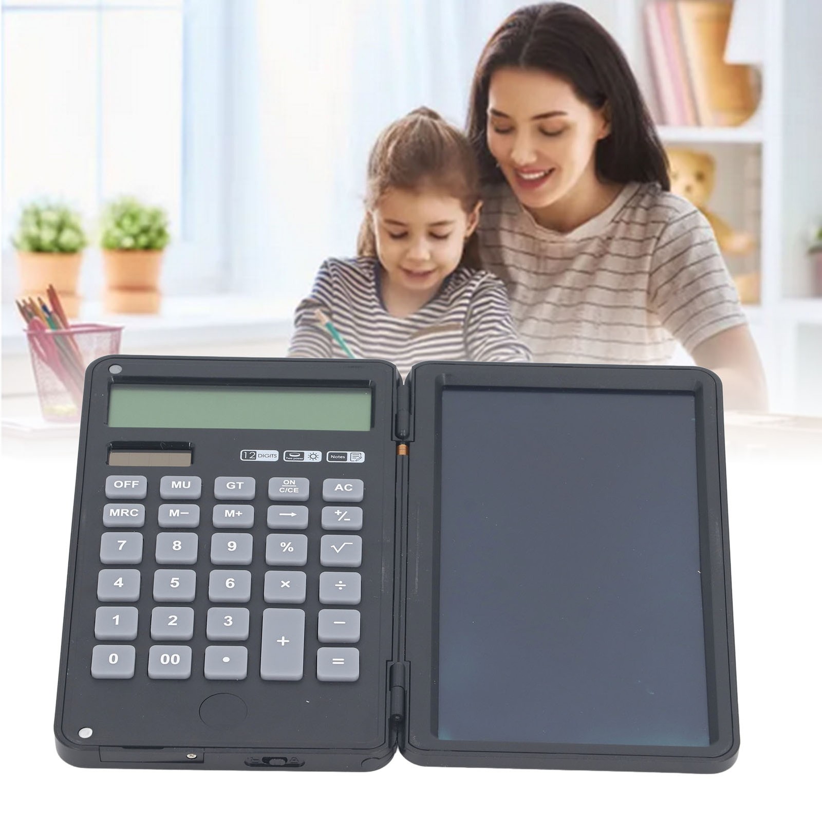 Foldable Calculator Handwriting Board Portable Scientific Electronic Drawing Use