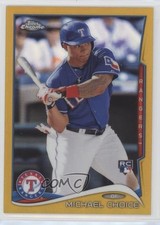 2014 Topps Chrome Gold Refractor 29/50 Michael Choice #88 fm0
