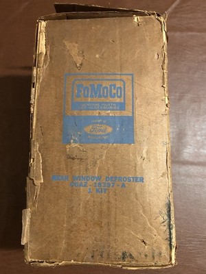 66-67 Ford MUSTANG FAIRLANE FALCON REAR WINDOW DEFOGGER KIT  C6AZ-18397-A NOS