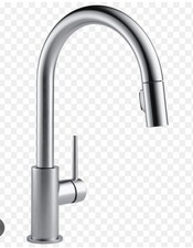 DELTA FAUCET 9159-AR-Pull-Down Kitchen Faucet - Silver