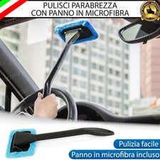 LAVA PARABREZZA VETRI CON PANNO IN MICROFIBRA ANTI ALONI PER TOYOTA YARIS VERSO
