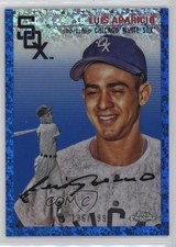 2023 Chrome Platinum Anniversary Blue Mini-Diamond Refractor Luis Aparicio 1ds9