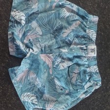 Tropical Print Swim Shorts