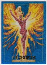 2024 Upper Deck SkyBox Marvel Masterpieces '92 Platinum Blue Traxx PHOENIX 67 UD