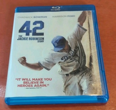 42 The Jackie Robinson Story Blu-ray Chadwick Boseman  Harrison Ford  Beharie