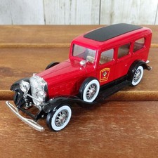Solido Cadillac Fire Engine Minicar 1/43 - Toy Car - M