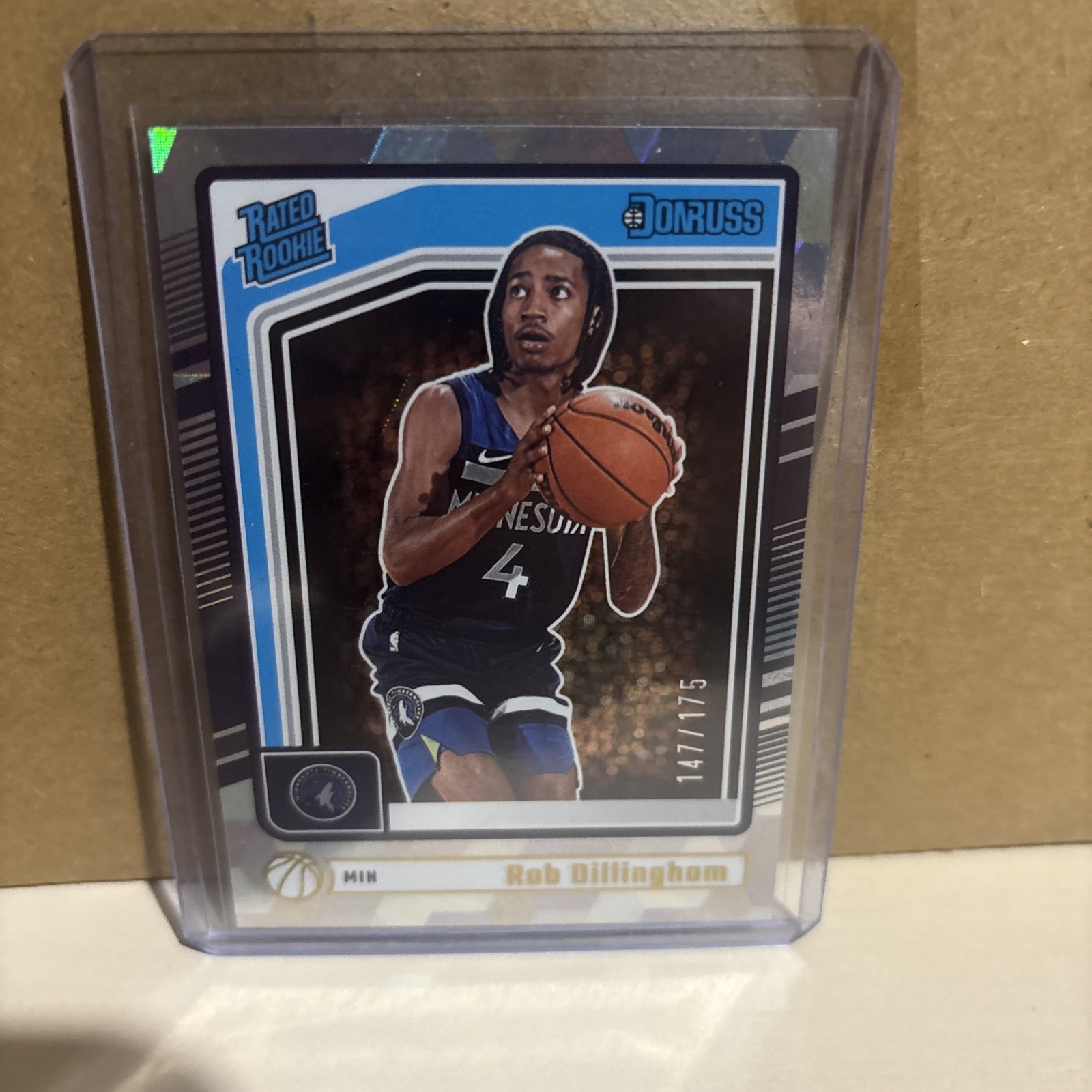 2024-25 Panini Donruss - Rated Rookie Robert Dillingham #204 Cubic /175 (RC)