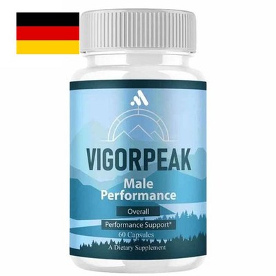 Vigor Peak Capsules - VigorPeak Supports Daily Mens Health - 60 Caps - Fast ship