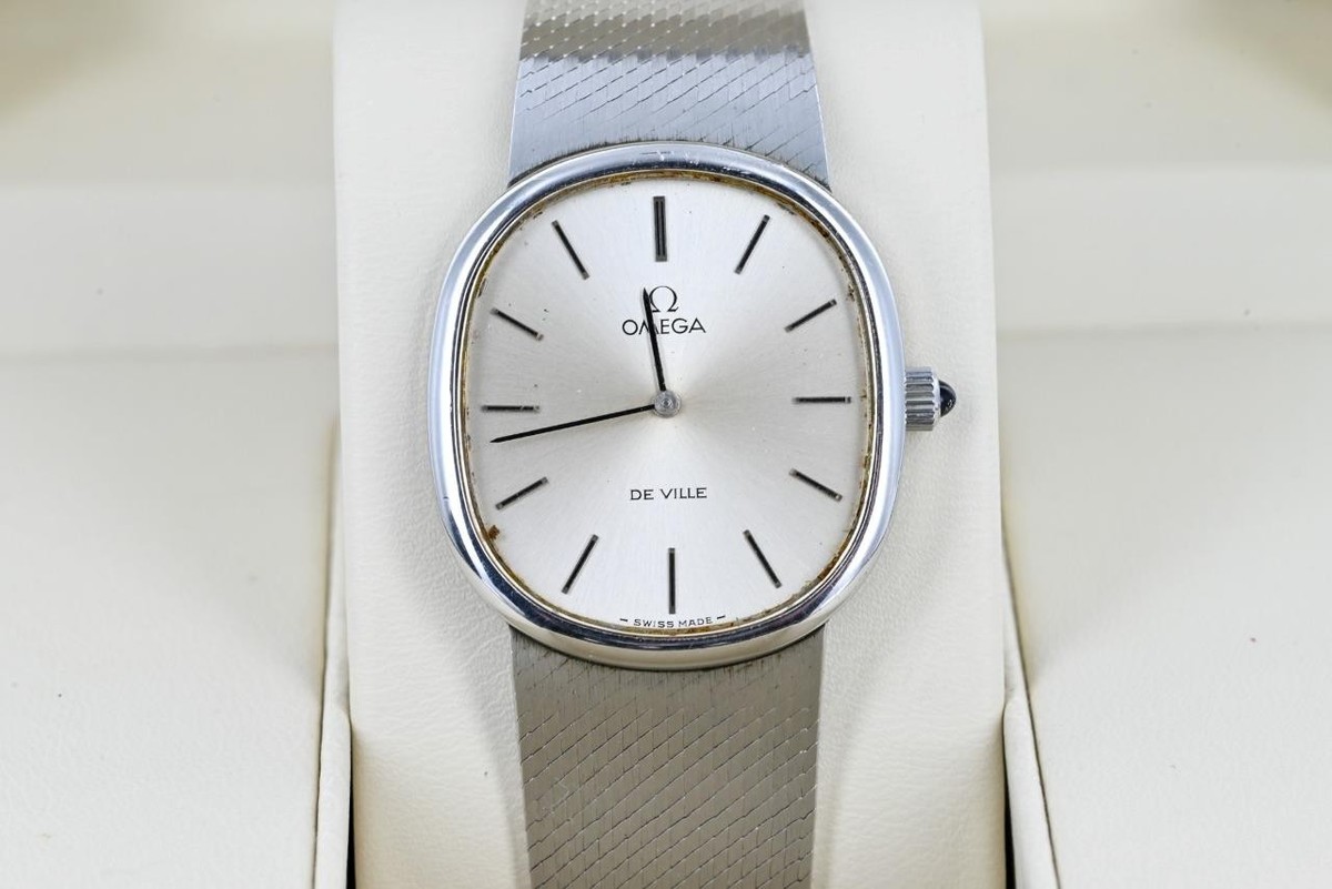 Omega De Ville Watch Rare Integrated bracelet for Repair Ref