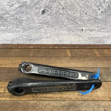 Brazos de manivela Mongoose BMX 3 piezas husillo hexagonal 6 lados planos 175 mm par brazos años 90 00 BMX