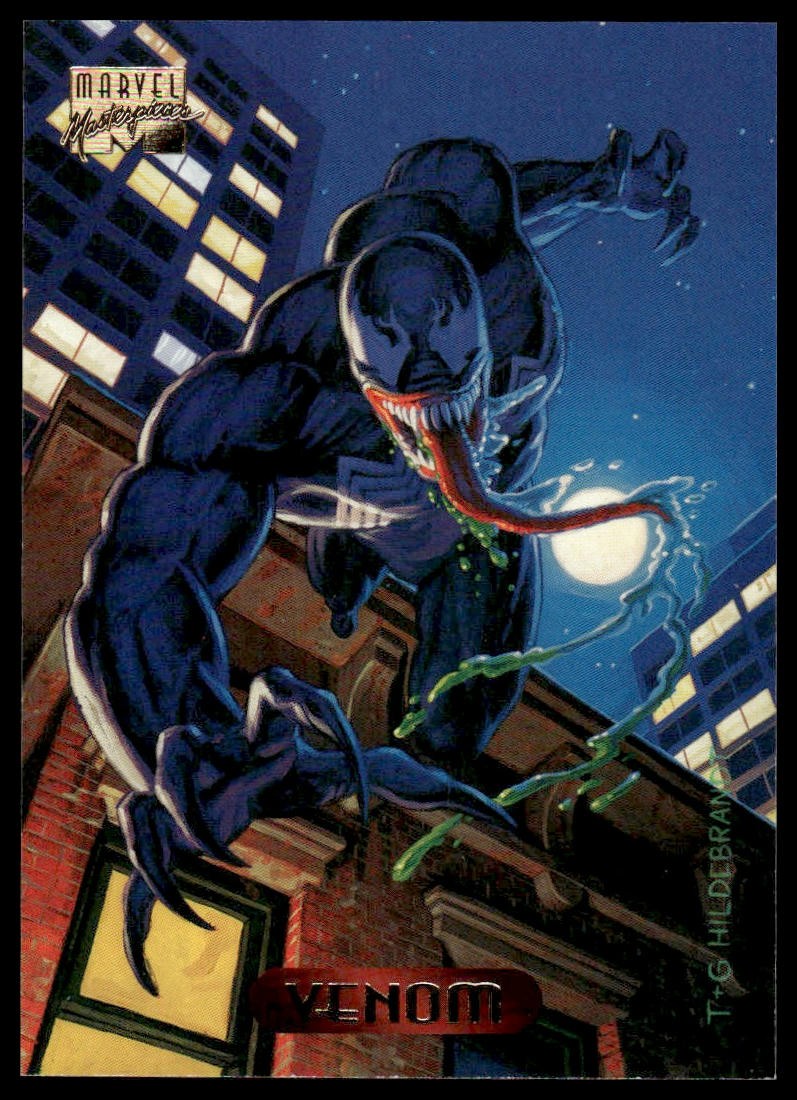 1994 Fleer Marvel Masterpieces Hildebrandt Brothers Venom #131