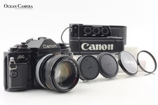 w/Data Back N MINT  Canon A-1 35mm Film Camera FD S.S.C 50mm f/1.4 From JAPAN