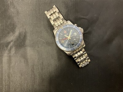 Victorinox Swiss Army Maverick II Watch Men s Blue - 24834 - Needs Battery