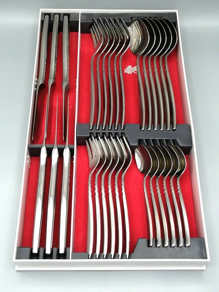 WMF Besteck London 30teiliges Besteckset in Box Edelstahl Cromargan - Bild 4 von 4