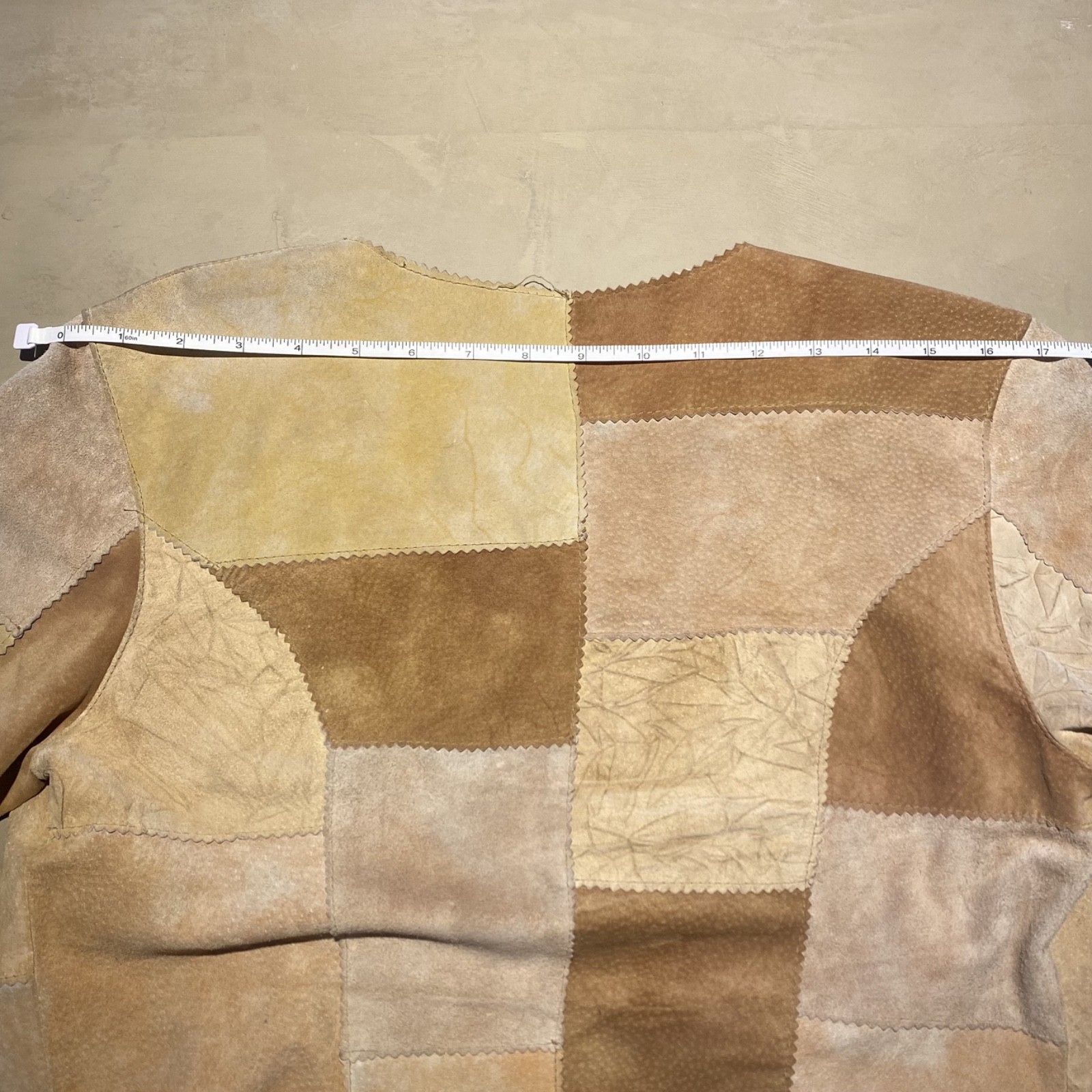 Vintage Patchwork Embroidered Leather Women's Shi… - image 8