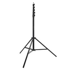 Flashpoint Pro Heavy-Duty Air-Cushioned Light Stand Black, 15.7' 