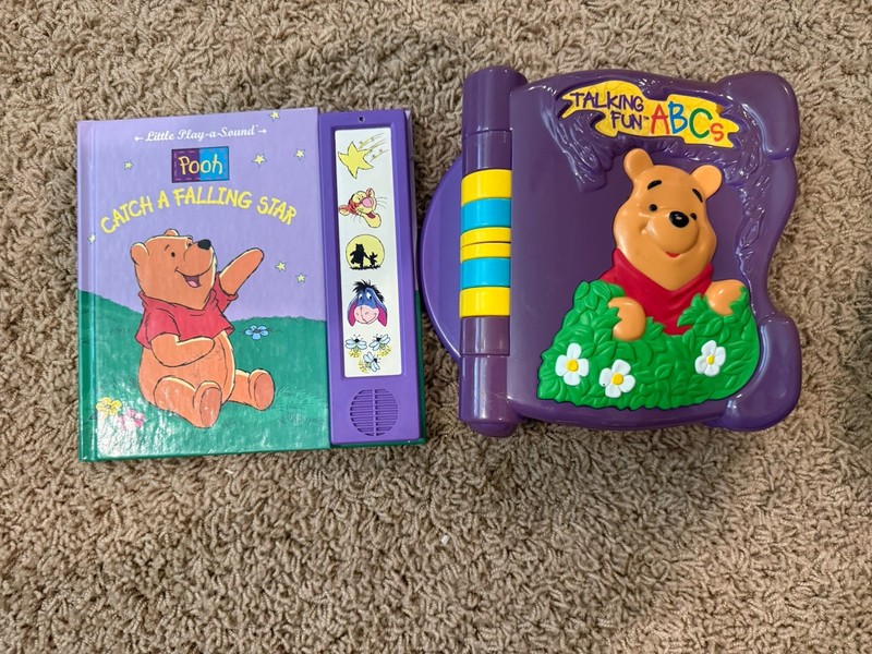 Winnie the Pooh Talking Fun book bundle- SOUND WORKS