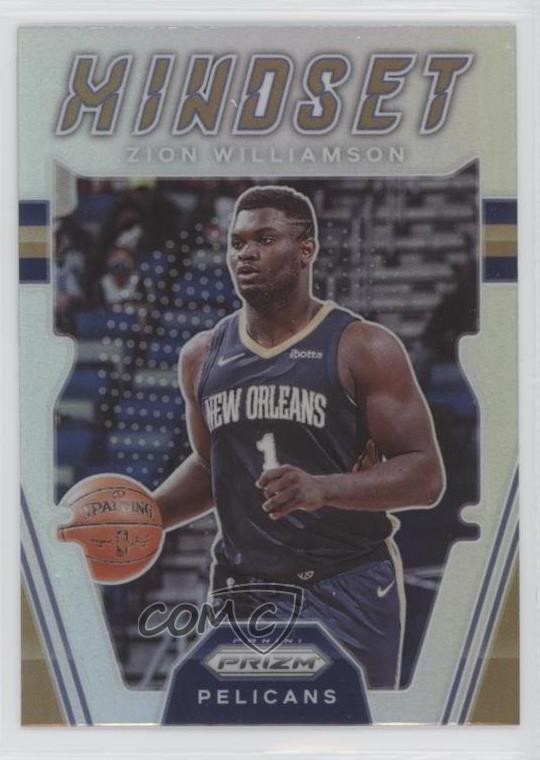 2021-22 Panini Prizm Mindset Silver Prizm Zion Williamson #7 ru7