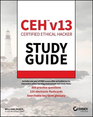 CEH Certified Ethical Hacker v13 Study Guide by William Panek (English) Paperbac