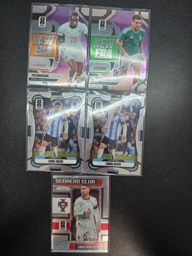 2026 Panini prizm world cup base+insert 5 lots-Lionel Messi,Cristiaon Ronaldo