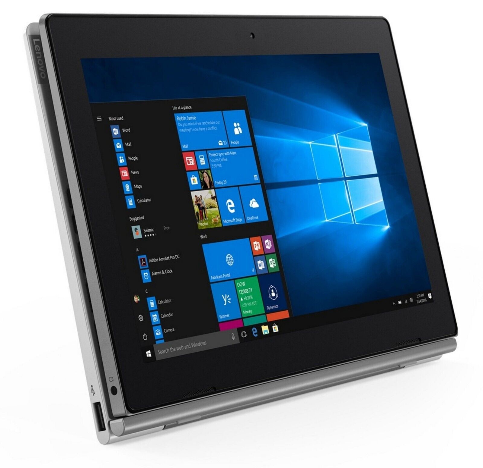Lenovo IDEAPAD D330 Laptop Pentium Silver N5000 4GB RAM 128GB SSD Windows 11 Pro - Image 1