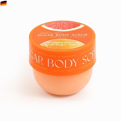 Tropical Fruits Gentle Exfoliating Sugar Body Scrub Grapefruit and Orange 310g