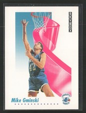 Mike Gminski Charlotte Hornets 1991 SkyBox Basketball Card #28