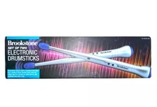 New Brookstone Set of 2 Electronic Drumsticks For Adults.