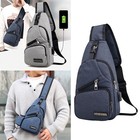 Fashion  USB Ladeanschluss Diebstahlsichere Tasche Rucksack Daypack