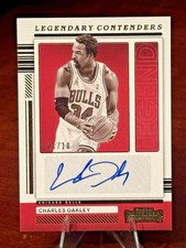 2021-22 Panini Contenders Charles Oakley Legendary Auto #'d /10 Bulls