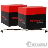 2X Metzger BremsschlÄUche Hinten AM Bremssattel Beidseitig Passend FÜR Audi A4