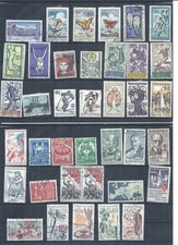 Czechoslovakia stamps.  1961 - 1964 used / CTO lot (AV019)