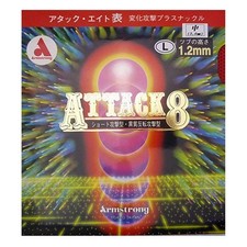 ARMSTRONG - ATTACK 8 - L - Table Tennis Rubber