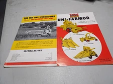 Minneapolis-Moline Uni-Farmer Harvesting Tractors 1950's