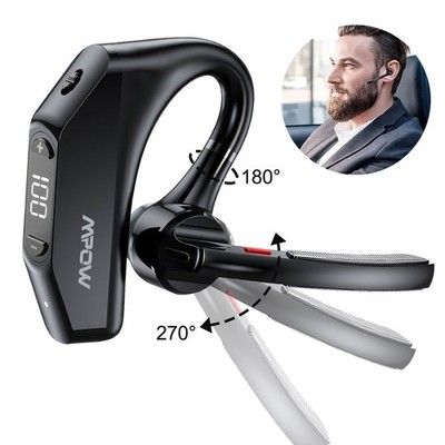 Mpow Bluetooth 5.3 Headset In-Ear Kopfhörer mit Mikrofon Ohrhörer für Auto Handy