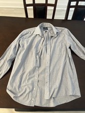 Stafford Men s Button Up Shirt Relgular Fit Size 15 1/2